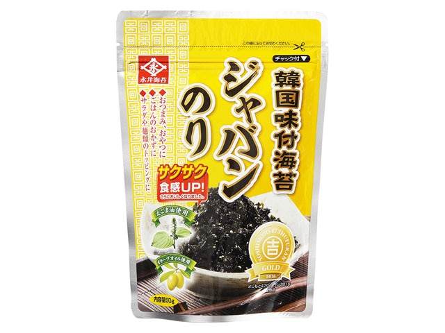 韓国味付ジャバンのり50g※軽（ご注文単位10個）【直送品】