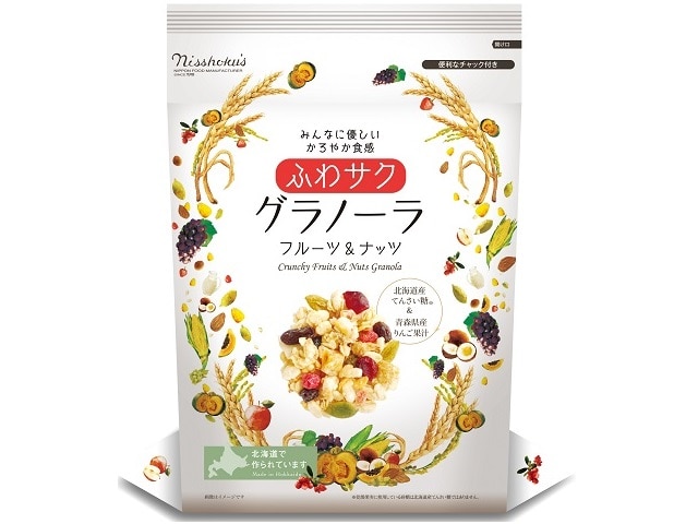 日食ふわサクフルーツ＆ナッツグラノーラ240g※軽（ご注文単位4個）【直送品】