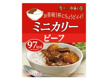 中村屋ミニカリービーフ100g※軽（ご注文単位10個）【直送品】