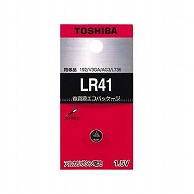 オーム電機 4904530015472 07-6201 東芝 アルカリボタン電池 LR41（ご注文単位1袋）【直送品】