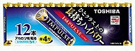 東芝 単4電池 LR03H 12MP  ［12本 /アルカリ］ LR03H12MP 1個（ご注文単位1個）【直送品】