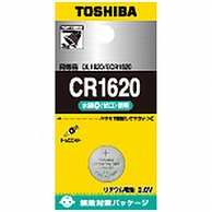 東芝 コイン形リチウム電池 CR1620EC CR1620EC 1個（ご注文単位1個）【直送品】