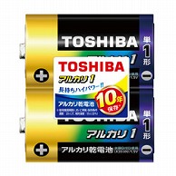 東芝 単1電池 LR20AN 2KP  ［2本 /アルカリ］ LR20AN2KP 1個（ご注文単位1個）【直送品】