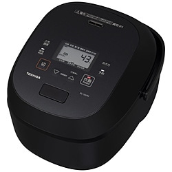 東芝　TOSHIBA 炊飯器 炎匠炊き グランブラック RC-10VRV(K) ［5.5合 /IH］ 1個（ご注文単位1個）【直送品】