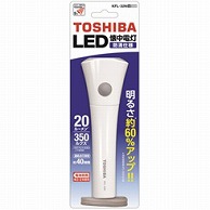 オーム電機 4904530630767 17-4174 東芝 LED懐中電灯 単3形2本使用 KFL-32N(W)（ご注文単位1袋）【直送品】