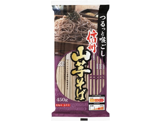 戸隠そば本舗信州山芋そば450g※軽（ご注文単位24個）【直送品】