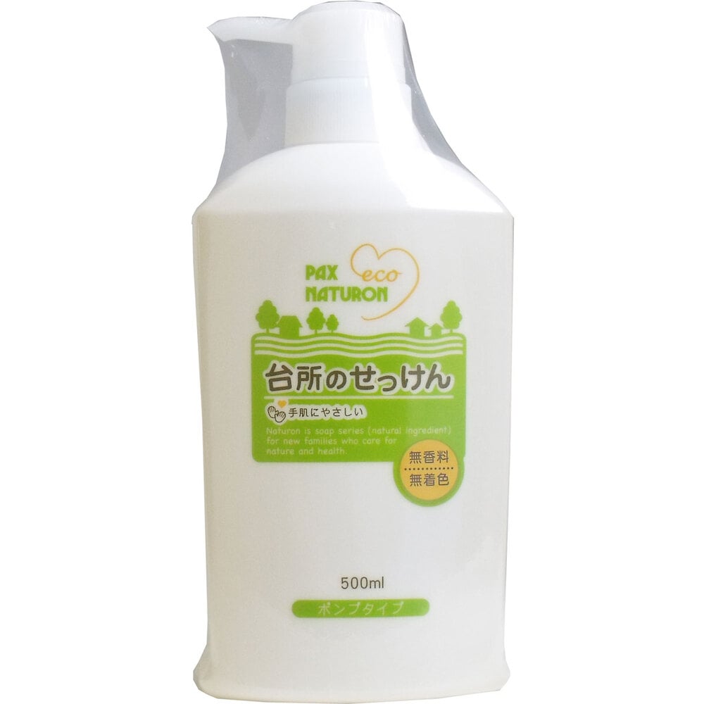 太陽油脂　パックスナチュロン 台所のせっけん 500mL　1個（ご注文単位1個）【直送品】