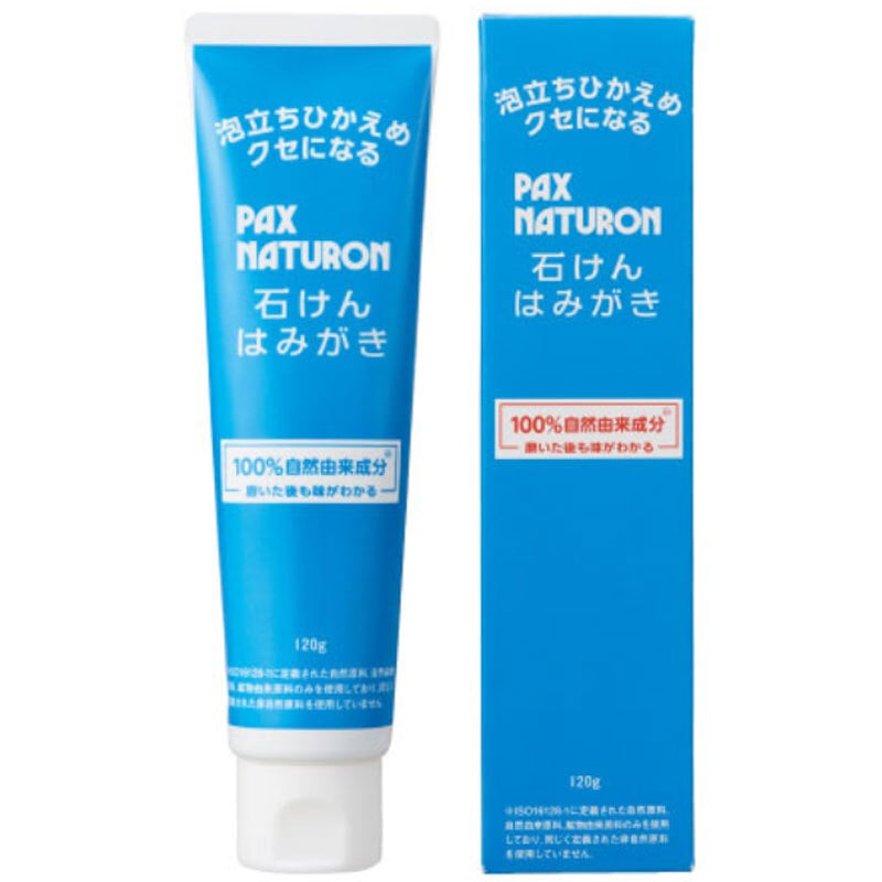 太陽油脂　パックスナチュロン 石けんはみがき 120g　1個（ご注文単位1個）【直送品】