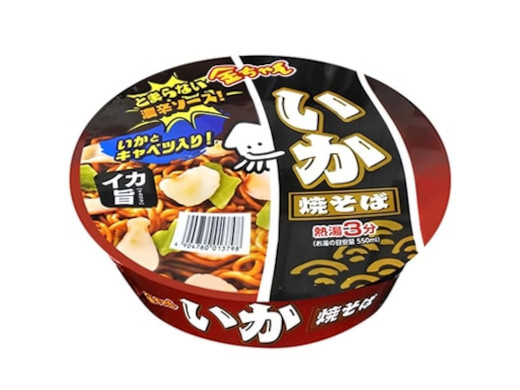 金ちゃんいか焼そば129g※軽（ご注文単位12個）【直送品】