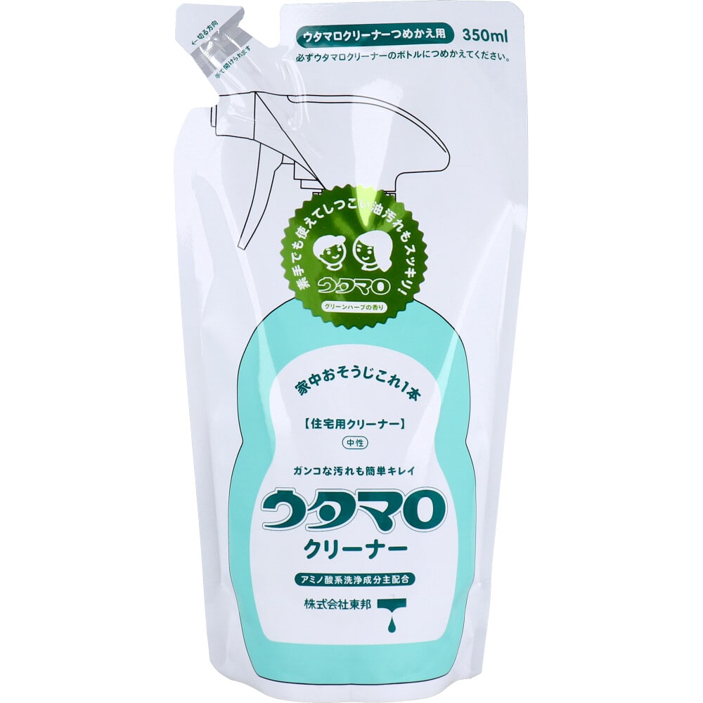 東邦　ウタマロ クリーナー 住宅用クリーナー 詰替用 350mL　1個（ご注文単位1個）【直送品】