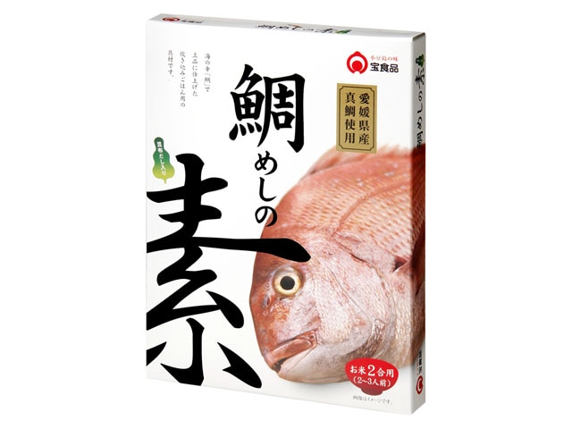 宝食品鯛めしの素2合用1枚※軽（ご注文単位10個）【直送品】