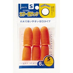 デビカ カラー指サック6PS 061650 61650 1個（ご注文単位1個）【直送品】