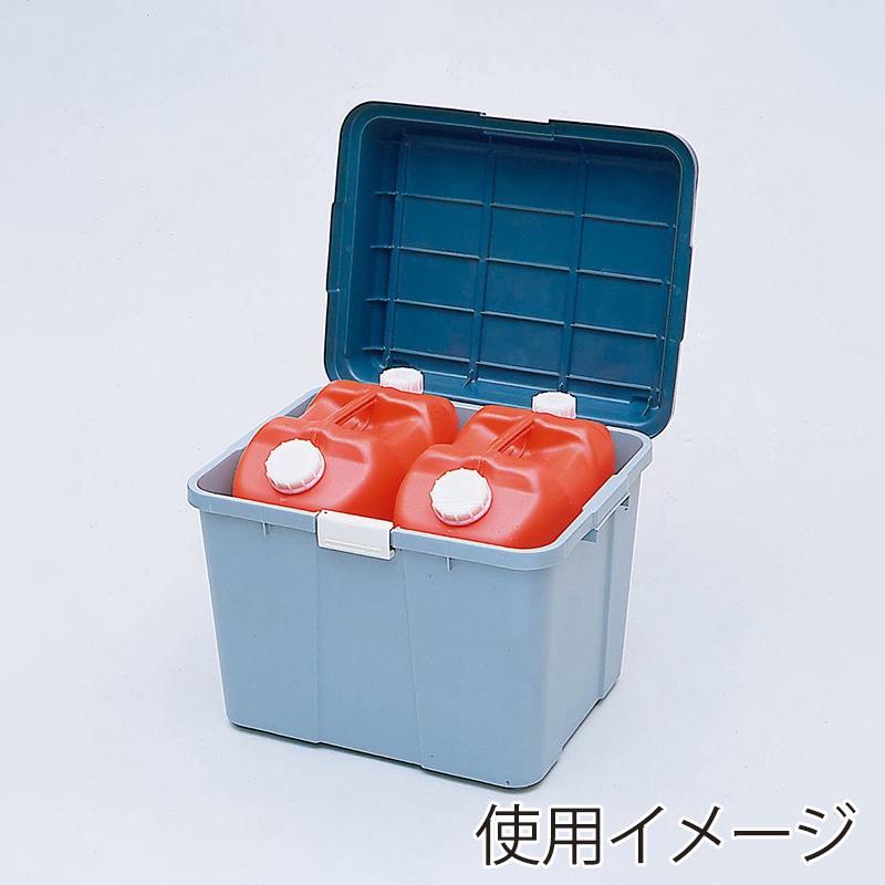 アイリスオーヤマ ワイドストッカー　60L グリーン／グレー WY-540 1台（ご注文単位6台）【直送品】