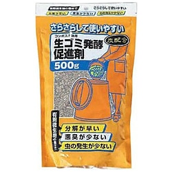 アイリスオーヤマ　IRIS　OHYAMA 炭入り生ゴミ発酵促進剤 500g 1個（ご注文単位1個）【直送品】