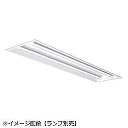 アイリスオーヤマ LED直管ランプ専用器具 埋込下面開放型 片側給電［口金G13 /40形x2灯 /要電気工事］【ランプ別売】 IRLDFL42UK-K IRLDFL42UKK 1個（ご注文単位1個）【直送品】