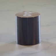 古藤工業 Monf　ガムテ 50mm×5m 黒 1巻（ご注文単位60巻）【直送品】