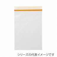 生産日本社 チャック付ポリ袋　ユニパックGP カラーチャックタイプ A-4　橙 100枚/袋（ご注文単位150袋）【直送品】