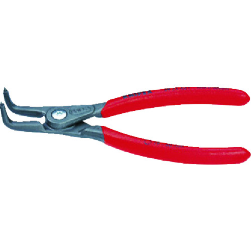 トラスコ中山 KNIPEX 4921-A31 軸用精密スナップリングプライヤー 曲（ご注文単位1個）【直送品】