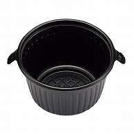 エフピコチューパ 丼容器　RK-140φ　本体  黒 50枚/束（ご注文単位12束）【直送品】