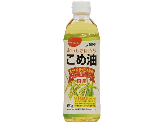 築野食品こめ油ペット500g※軽（ご注文単位12個）【直送品】