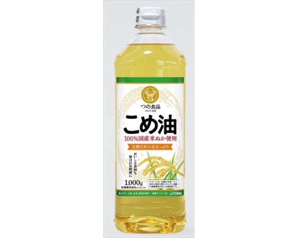 築野食品工業国産こめ油1000g※軽（ご注文単位10個）【直送品】