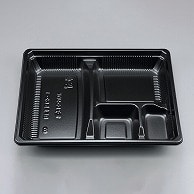 シーピー化成 弁当容器　BF弁当　本体 62-1 黒 50枚/袋（ご注文単位12袋）【直送品】