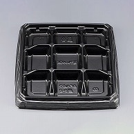 シーピー化成 弁当容器　BFハカマ膳　本体 9-2（N） 黒板目 50枚/袋（ご注文単位8袋）【直送品】