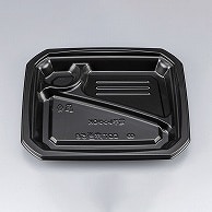 シーピー化成 弁当容器　COT弁当　本体 58（N） 黒 50枚/袋（ご注文単位16袋）【直送品】