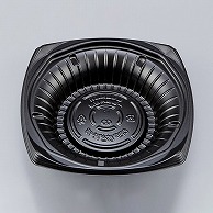 シーピー化成 丼容器　CBFまど味　本体 18 黒 50枚/袋（ご注文単位18袋）【直送品】