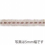 東京リボン リボン　リネンステッチ　47442 8×5 #3 1巻（ご注文単位1巻）【直送品】