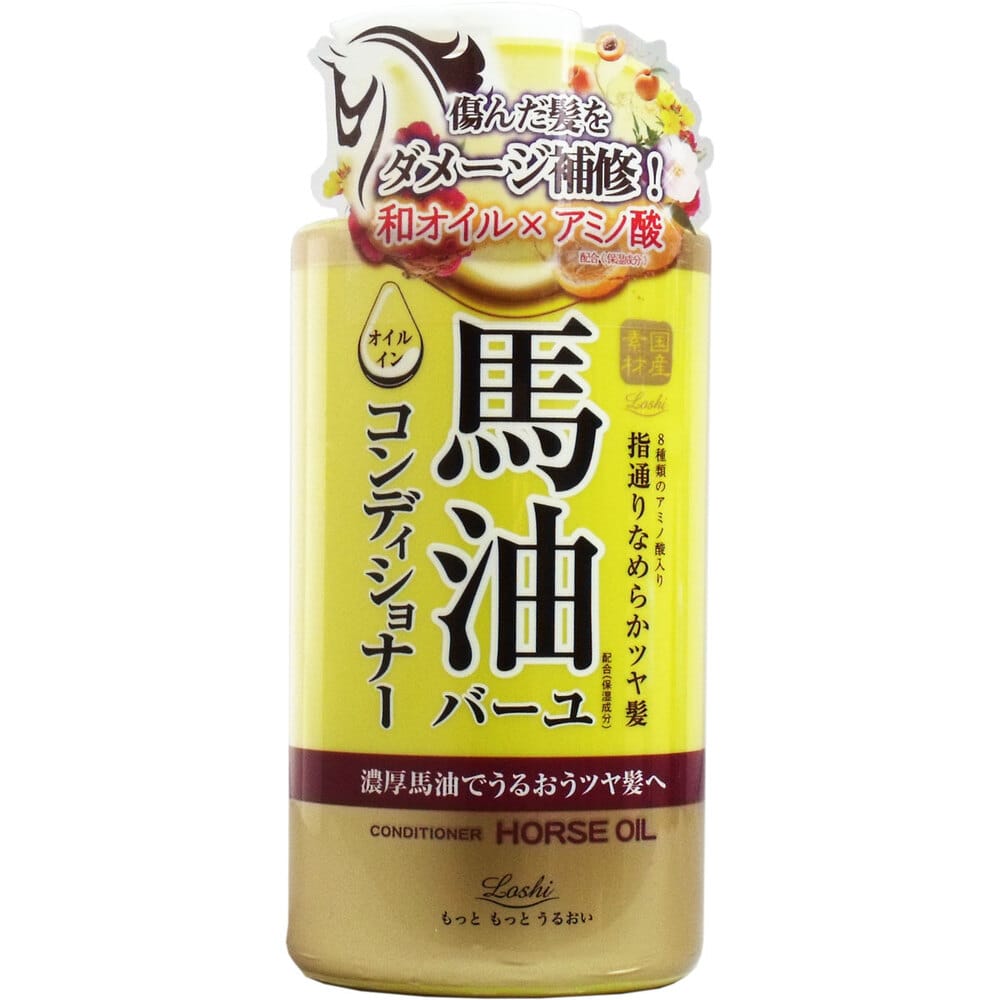 コスメテックスローランド　ロッシモイストエイド 馬油オイルインコンディショナーBN 450mL　1個（ご注文単位1個）【直送品】