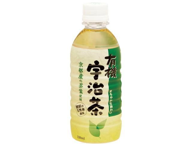 ハイピース有機宇治茶ペット330ml※軽（ご注文単位24個）【直送品】