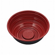 エフピコチューパ 丼容器　MS丼-363　本体  うるし赤 50枚/袋（ご注文単位12袋）【直送品】