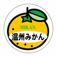 ヒカリ紙工 シール　SMラベル 800枚入 N7940 温州みかん　1袋（ご注文単位1袋）【直送品】