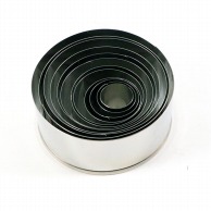 カンダ 18-8パテ抜　12PC　入　缶入　丸型  082001 1個（ご注文単位1個）【直送品】