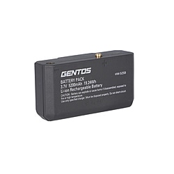 ジェントス　GENTOS 専用充電池(NRX-520H)  HW-52SB HW52SB 1個（ご注文単位1個）【直送品】