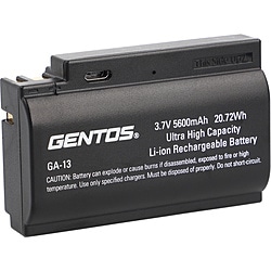 ジェントス　GENTOS GH-103RG/200RG専用充電池  GA-13 GA13 1個（ご注文単位1個）【直送品】