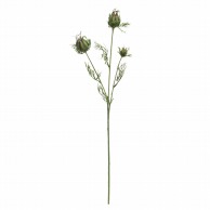 ビバ工芸 造花　ニゲラシード ラベンダー／グリーン VEG5491 1本（ご注文単位1本）【直送品】