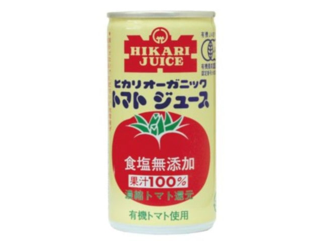 光食品オーガニックトマトジュース食塩無添加190g※軽（ご注文単位30個）【直送品】