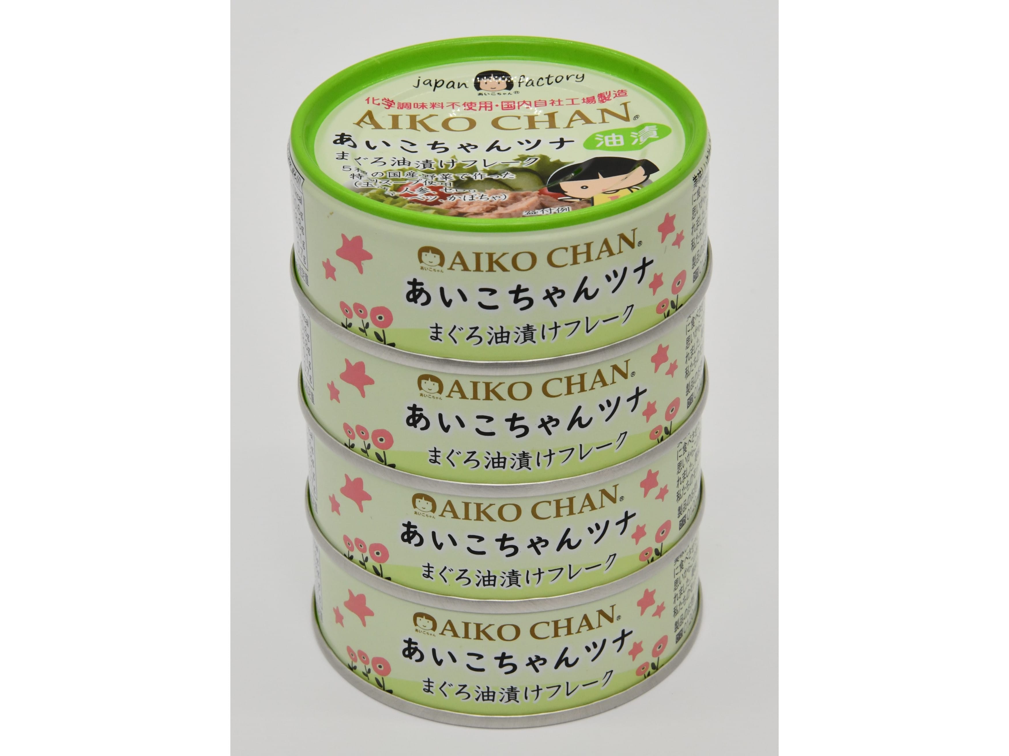 伊藤食品あいこちゃんツナまぐろ油漬け70g4個 ※軽（ご注文単位12個）【直送品】