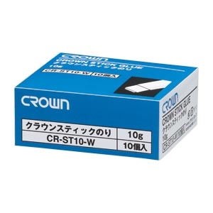 CR-ST10-WX10 クラウンスティックのり10g　【10個】 1箱 (ご注文単位1箱)【直送品】