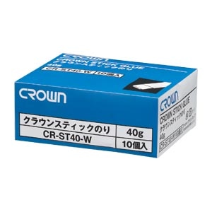 CR-ST40-WX10 クラウンスティックのり40g　【10個】 1箱 (ご注文単位1箱)【直送品】