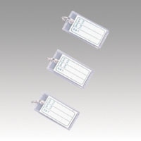 CR-NF23-C キーホルダー付き名札 1個 (ご注文単位50個)【直送品】