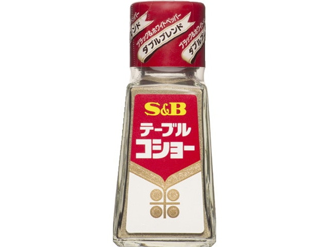 S＆Bエスビーテーブルコショー50g※軽（ご注文単位10個）【直送品】