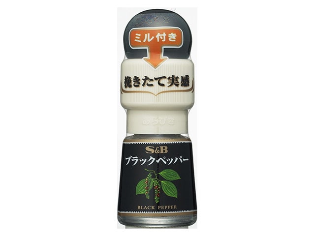 S＆Bエスビーミル付きブラックペッパー15g※軽（ご注文単位5個）【直送品】