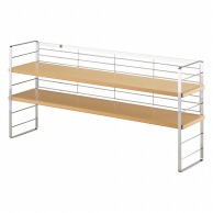 木棚の出窓シェルフ　90cm　32034   1個（ご注文単位1個）【直送品】