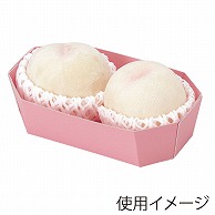 ヤマニパッケージ カラートレー 2L　ピンク L-2023 50枚/袋（ご注文単位16袋）【直送品】