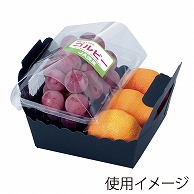 ヤマニパッケージ 黒トレー 140角 L-2183 50枚/袋（ご注文単位6袋）【直送品】