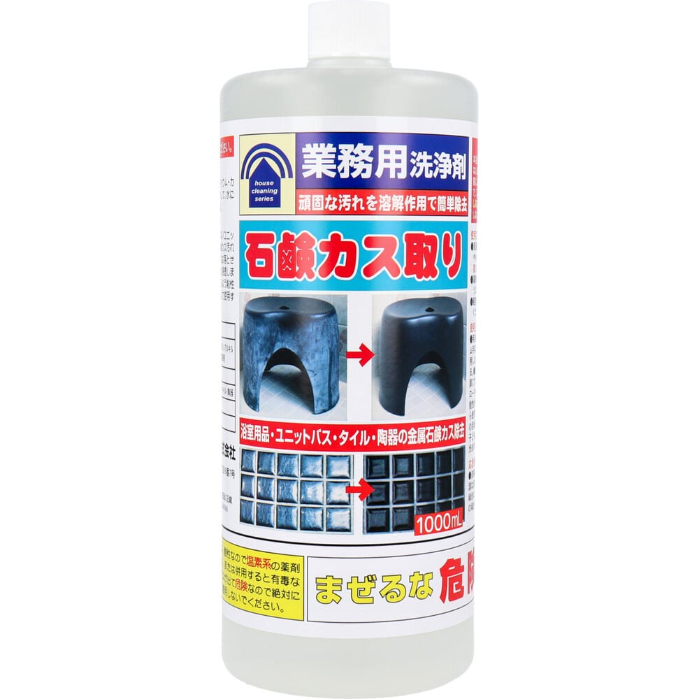 トーヤク　業務用洗浄剤 石鹸カス取り 1000mL　1個（ご注文単位1個）【直送品】