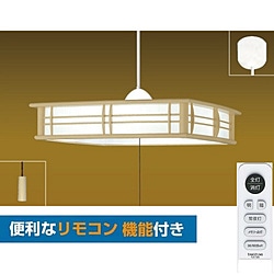 瀧住　TAKIZUMI 和風LEDペンダントライト  RVR60102 ［6畳 /昼光色 /リモコン付属］ RVR60102 1個（ご注文単位1個）【直送品】